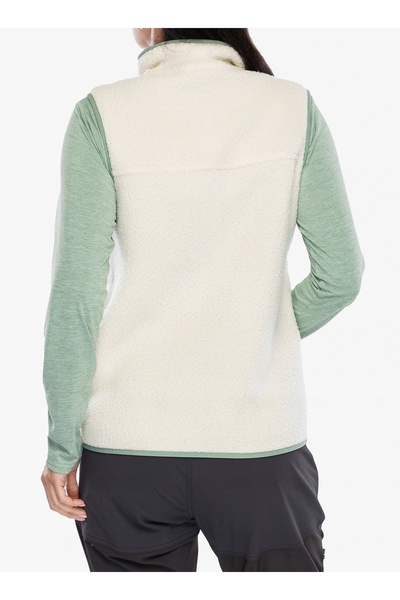 Patagonia Vestă retro din pluș pentru femei - /ellwood verde L