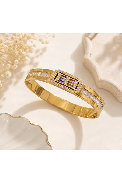 Archhazel Jewelery Steel Gold Bracelet