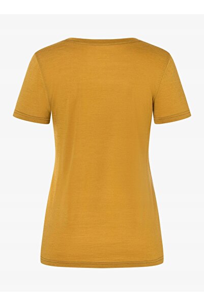 NO BRAND Tricou merino de damă Super. Tricou de vacanță - tutun uscat XS