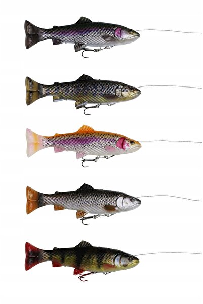 NO BRAND GUMA SAVAGE GEAR 4D PULSETAIL PERCH - 20,0 cm