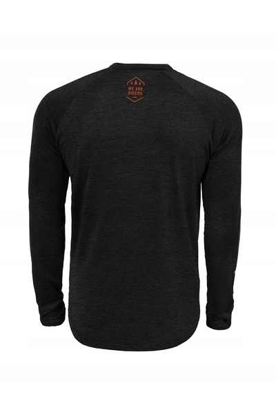 NO BRAND Bluza de ciclism Rocday Evo Race - negru/portocaliu S