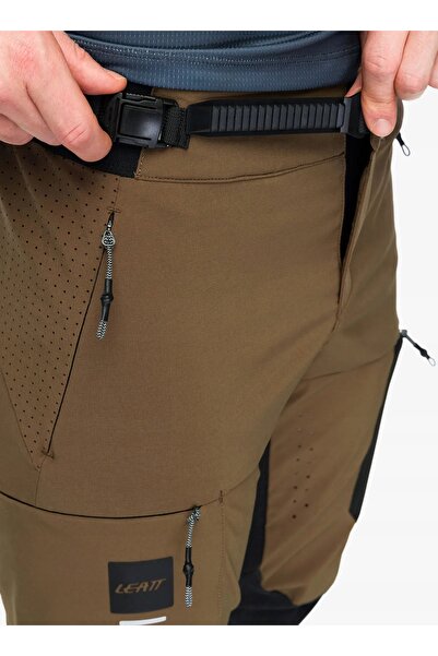 Leatt Pantaloni scurți de ciclism MTB Gravity 4.0 - maro loam S