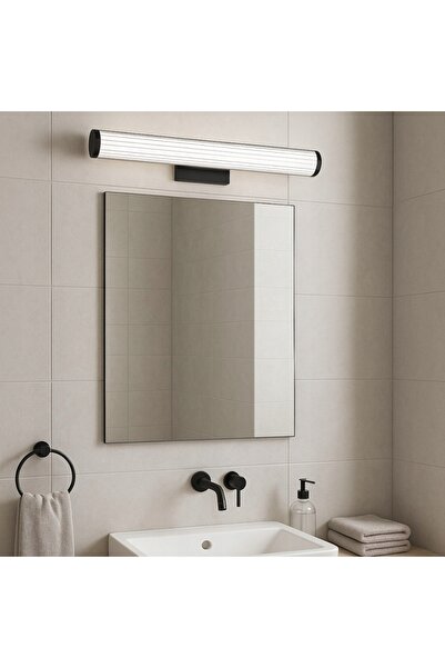 NO BRAND APLIC DE PERETE VENA 60 CM NEGRU LED 12 W CULOARE VARIABILĂ CCT CLAS...