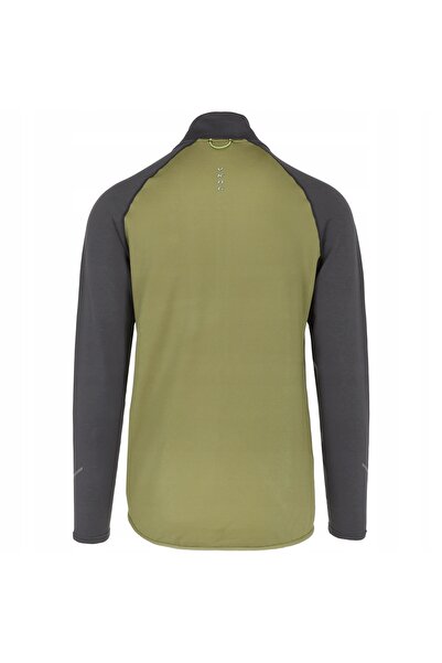 Viking Hanorac fără glugă Birger - verde măsliniu/gri XL