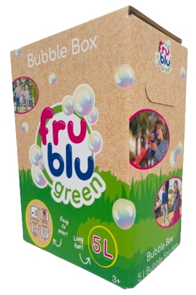 NO BRAND Lichid FRU BLU pentru bule uriașe 5 litri CUTIE CU ROBINET nu păteaz...