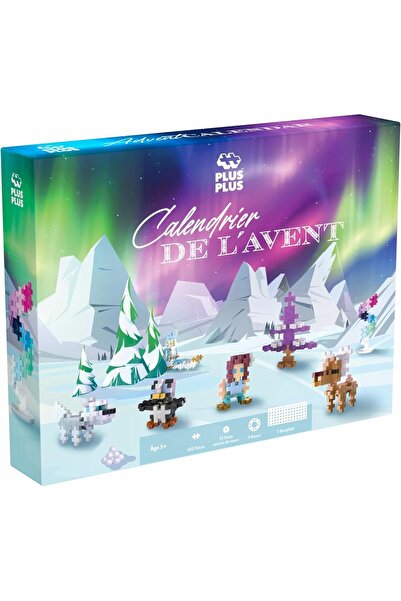Plus Calendar de Advent cu 25 de surprize, set de construcție mega pentru copii
