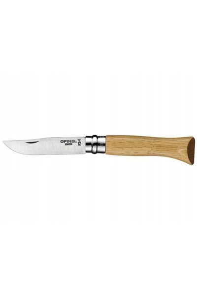 NO BRAND Cuțit pliabil Opinel nr. 06 Inox Lux – stejar