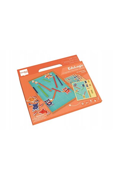 Scratch Puzzle magnetic fermă 20 cartonașe cu sarcini
