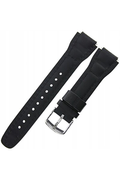 Casio Curea de ceas aqf-102 aqf-102wl din piele, cu cusătură roșie, negru.