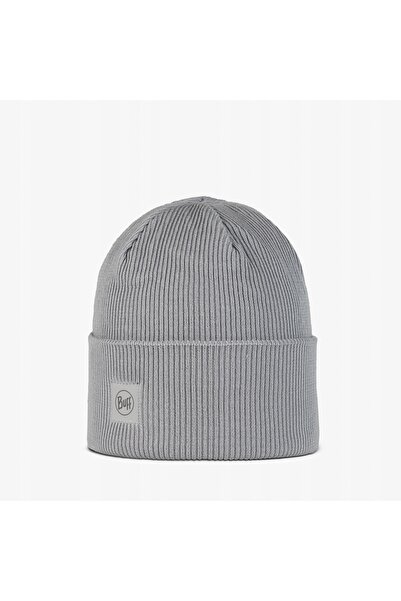Buff Căciulă Merino Crossknit uni gri deschis