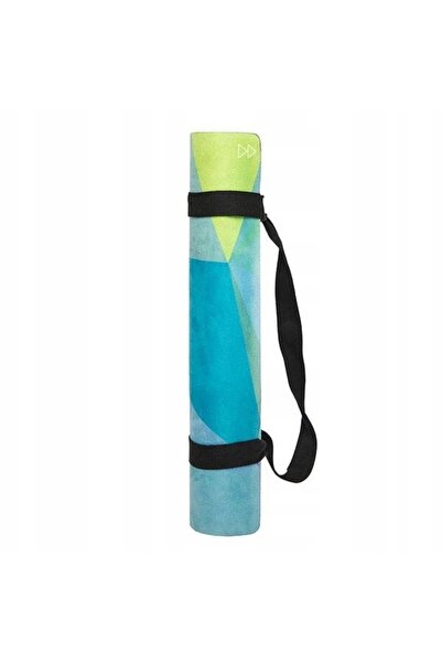 NO BRAND Yoga Design Lab Saltea de yoga Combo Travel de 1.5 mm - Mandala Turcoaz