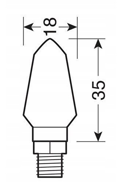 NO BRAND 90475 Micro semnalizator LED 12V