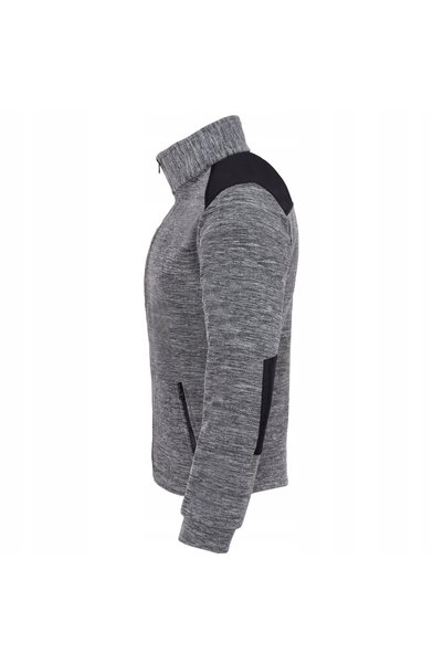 NO BRAND Hanorac polar POLAR pentru bărbați, gros, PREMIUM, gri, L