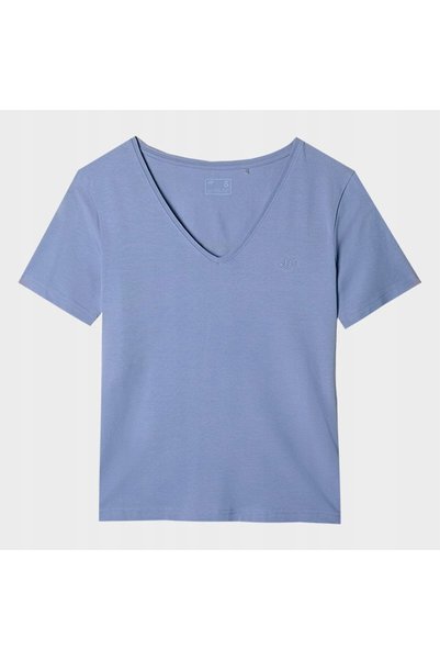 4F Tricou de damă din denim F1649 4FWAW24TTSHF1649 32S R. M