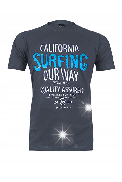 NO BRAND Tricou bărbătesc de surfing 3XL oțel