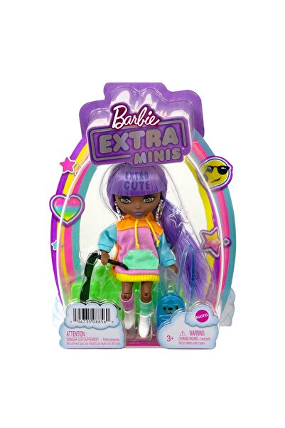 Barbie EXTRA MINIS păpușă cu păr mov HJK66