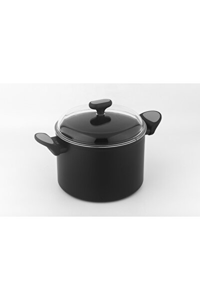 NOIS Oală cu capac, argintie, 24X17CM, 7,4L, cu înveliș Greblon C 3+