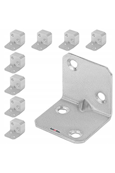 NO BRAND 100x CONECTOR DE COLȚ PENTRU MOBILIER 30x30x30 CIESIELSKI