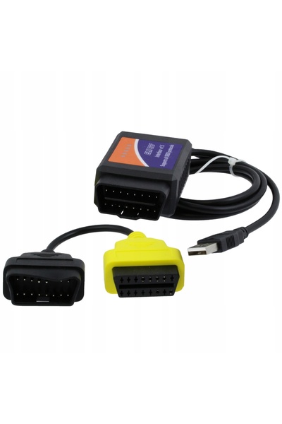 NO BRAND OBD2 A3 MultiEcuScan FIAT + Interfață USB ELM327