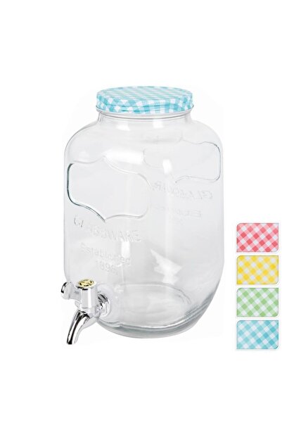 Orion Dozator de băuturi din sticlă cu robinet, 4 L