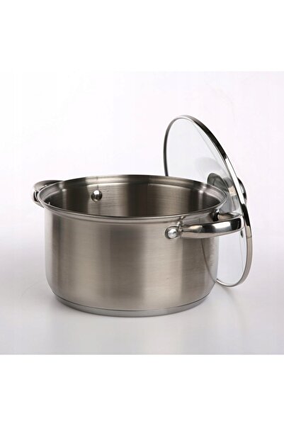 NO BRAND Oală cu capac Fabio 3.6 l pentru inducție din inox Altom Design
