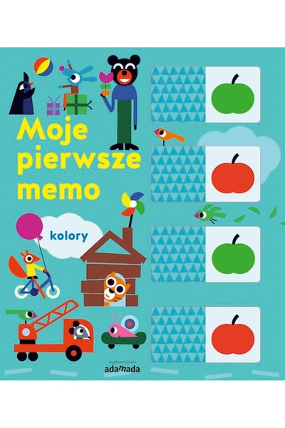 NO BRAND Primul meu memo. Culori. Carte cu ferestre glisante Joc