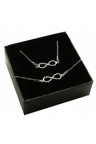NO BRAND INFINITY INFINITY set de bijuterii din argint 925