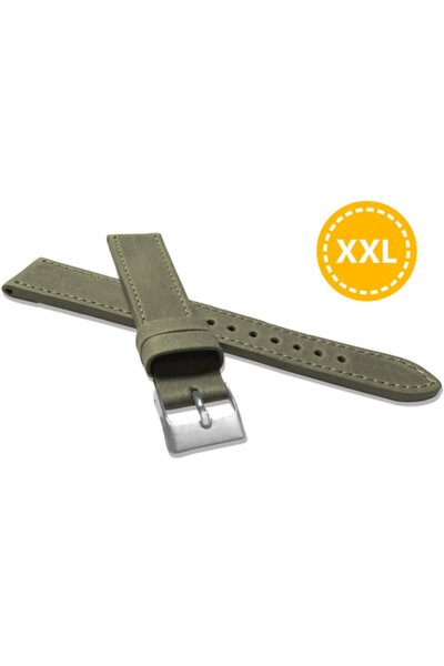 NO BRAND LAVVU Sport XL LSAXG20 - 20mm - Verde - Curea de ceas din piele