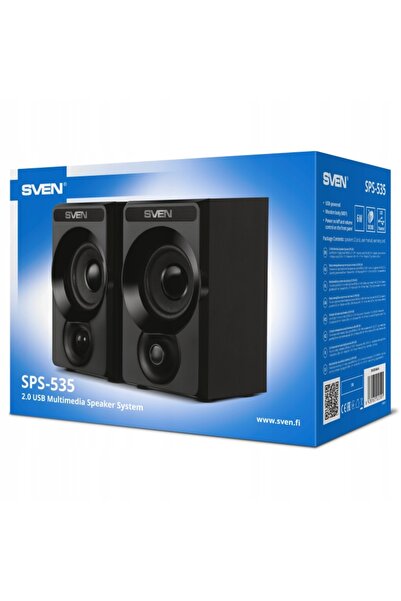 Sven SPS-535 Boxe USB cu control al volumului, corp din MDF lemnos