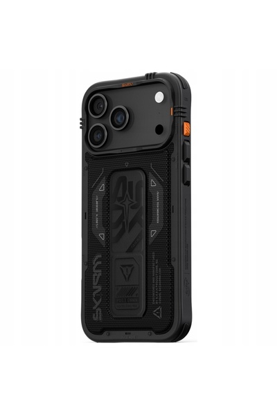 Skinarma Husă Phantom pentru iPhone 17 Pro Max cu Încărcare Magnetică + Supor...
