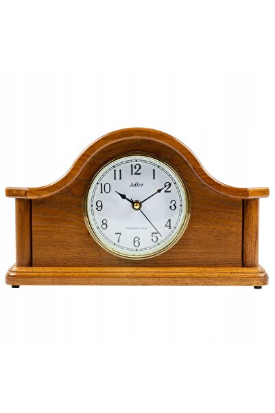 adler 22129 - 35x21cm - STEJAR - Ceas de șemineu din lemn