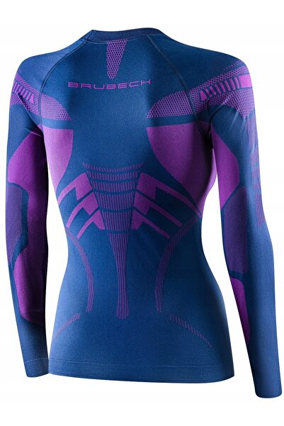 Brubeck DRY LS1569W hanorac de damă denim/mov S