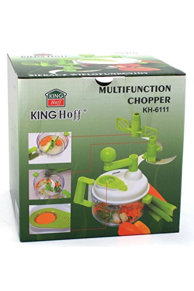 Kinghoff MIXER Multifuncțional Tocător și Mărunțitor de Legume