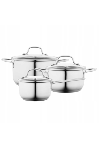 NO BRAND Set de oale Altom Design Niko din oțel inoxidabil 6 piese.