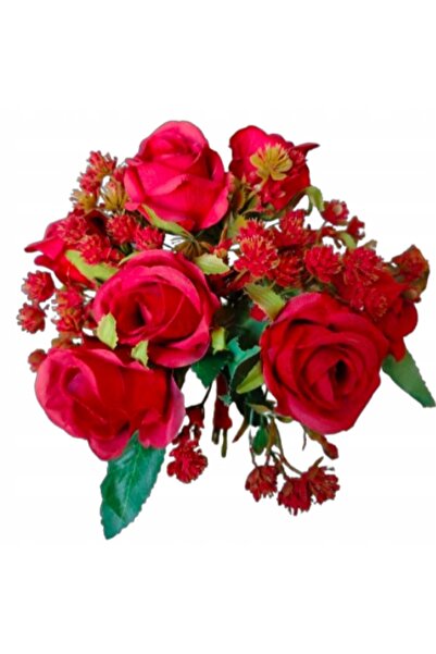 NO BRAND Buchet de trandafiri Gypsophila Bujor Ramură artificială Flori artif...