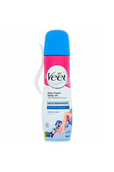 NO BRAND Veet Cremă depilatoare spray pentru piele sensibilă 150ml