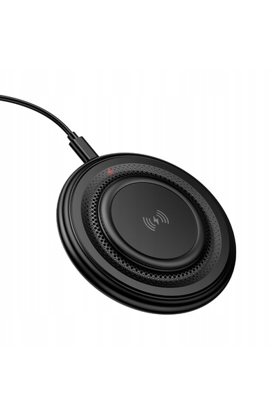 NO BRAND Încărcător cu inducție Borofone BQ40 Crown 15W negru