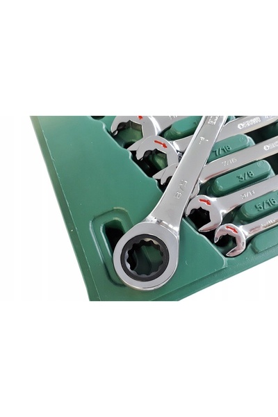 SATA Chei cu clichet plate imperiale 5/16-3/4