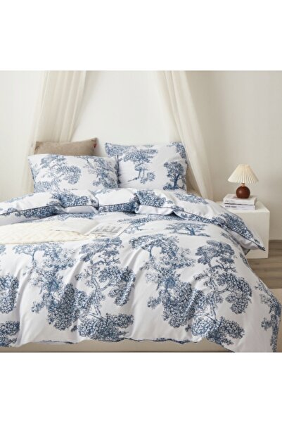 NO BRAND SET DE PAT DESCHIS LA CULOARE 160x200 cm + 2 FAȚE DE PERNĂ ELEGANTE ...