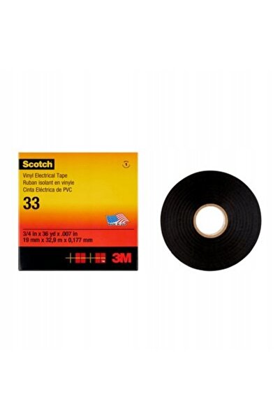 3M Bandă izolatoare Scotch 33 PCW 19mm x 33m