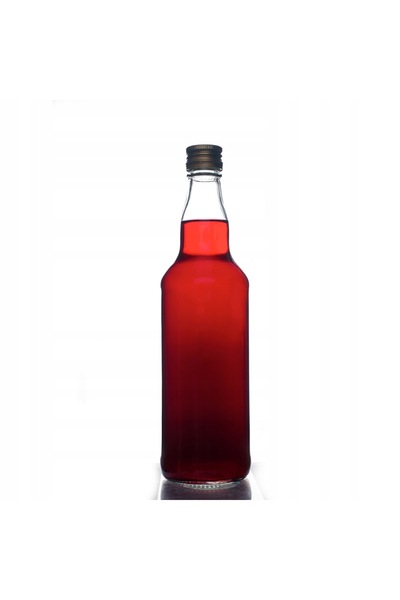 NO BRAND 50 de sticle de sticlă MONOPOL de 0,5 l pentru vodcă – sticlă de sti...