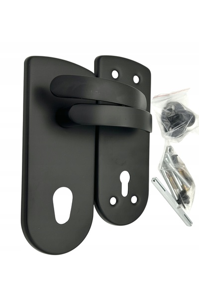 NO BRAND Semn al mânerului ușii israelian, Key-Lock, Mul-T-Lock, Witex, NEGRU