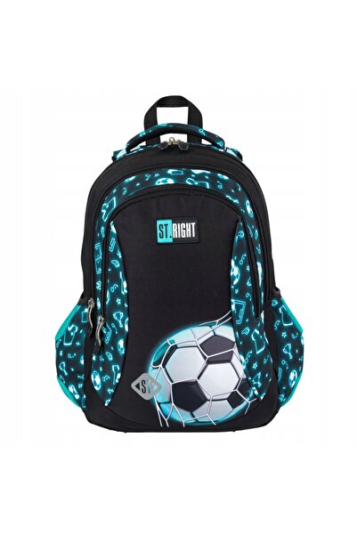 NO BRAND Rucsac școlar 2 în 1, set de fotbal, Sfântul Mjevschi, pentru clasel...