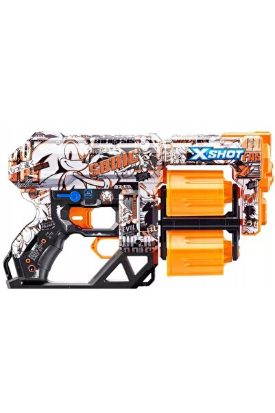 Zuru Pistol Xshot Sonic cu design retro Dread + 12 proiectile - 36583G