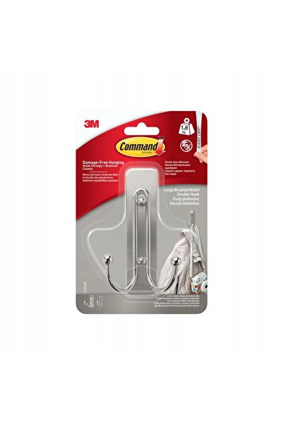 COMMAND SUPORT CU CÂRLIG METALIC DUBLU MARE INOX 1,3KG 3M