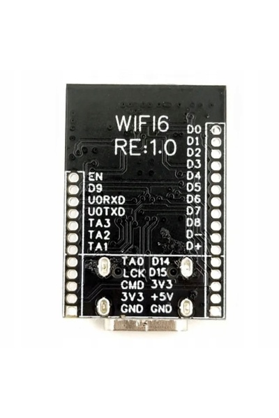 NO BRAND ESP32-C6 Mini WiFi 6 Bluetooth 5.0 ZigBee Antenă externă u.FL USB-C