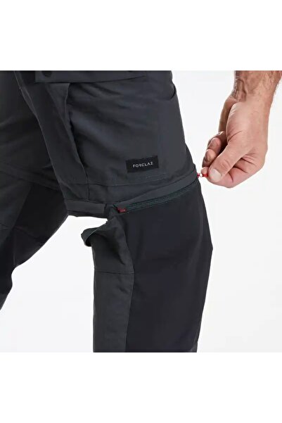 NO BRAND Pantaloni de trekking Forclaz MT100 2 în 1 pentru bărbați