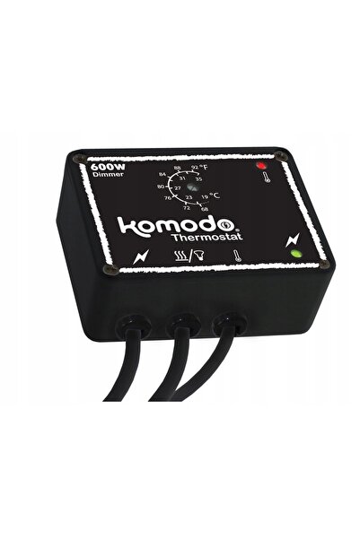NO BRAND KOMODO TERMOSTAT DIMMER 600W REZISTENT PRECIZIE SILENȚIOS DURABIL