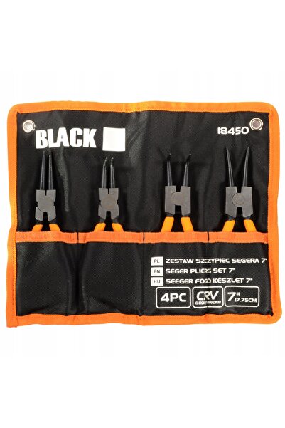 BLACK Clești pentru inele Seger, 4 bucăți