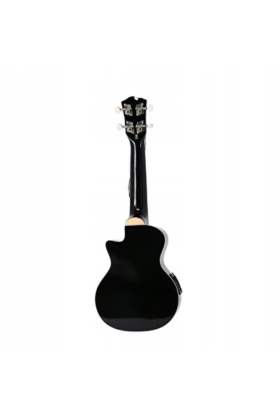 NO BRAND Harley Benton L100E Ukulele Soprană Electrică Negru